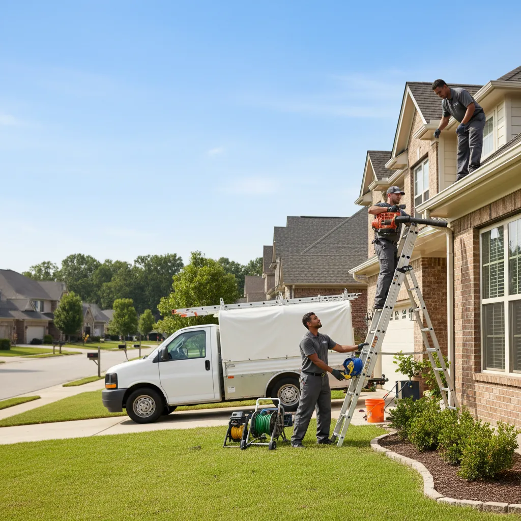 Home Gutter Service in Hessmer, LA near me